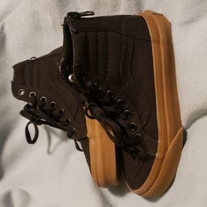 Vans Kids Sk8 Hi Zip